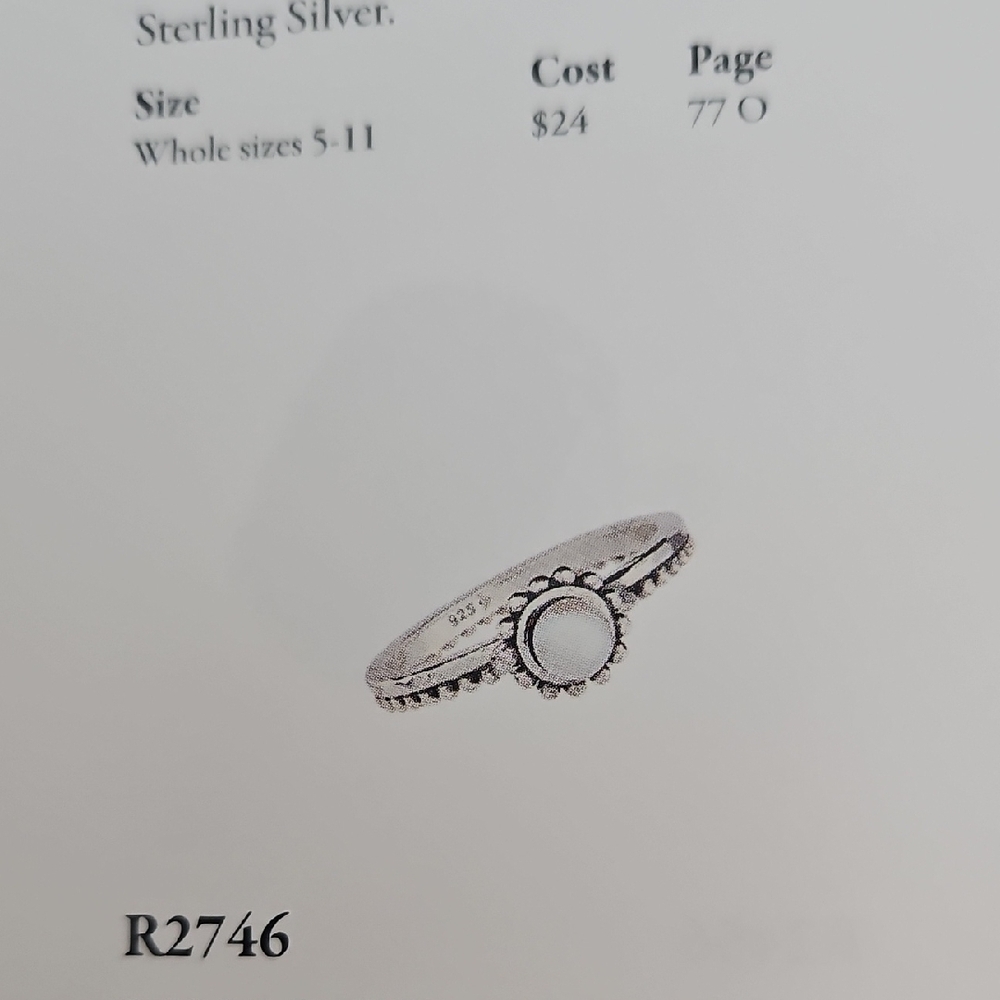 Silpada Silver Solitaire Ring